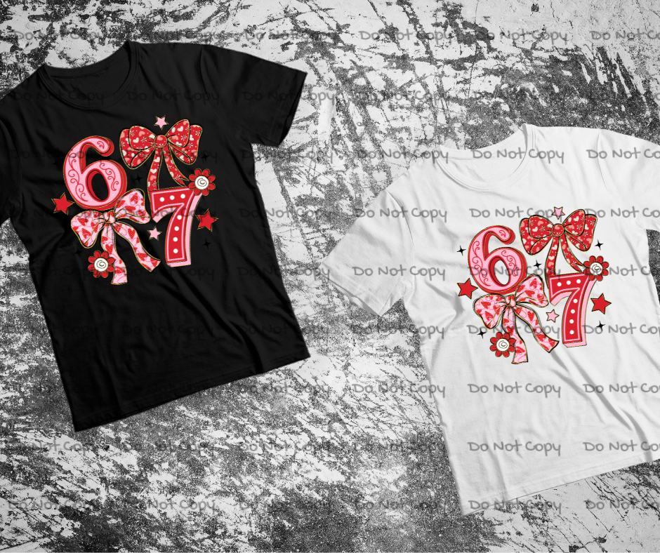 Trending 67 Valentines Day DTF Transfer Prints- Ready To Press
