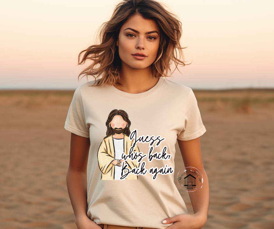 Guess Who's Back Back Again Soft Comfy Tee