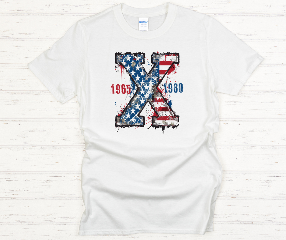 Gen X Proud Member- DTF Transfer Print Ready To Press