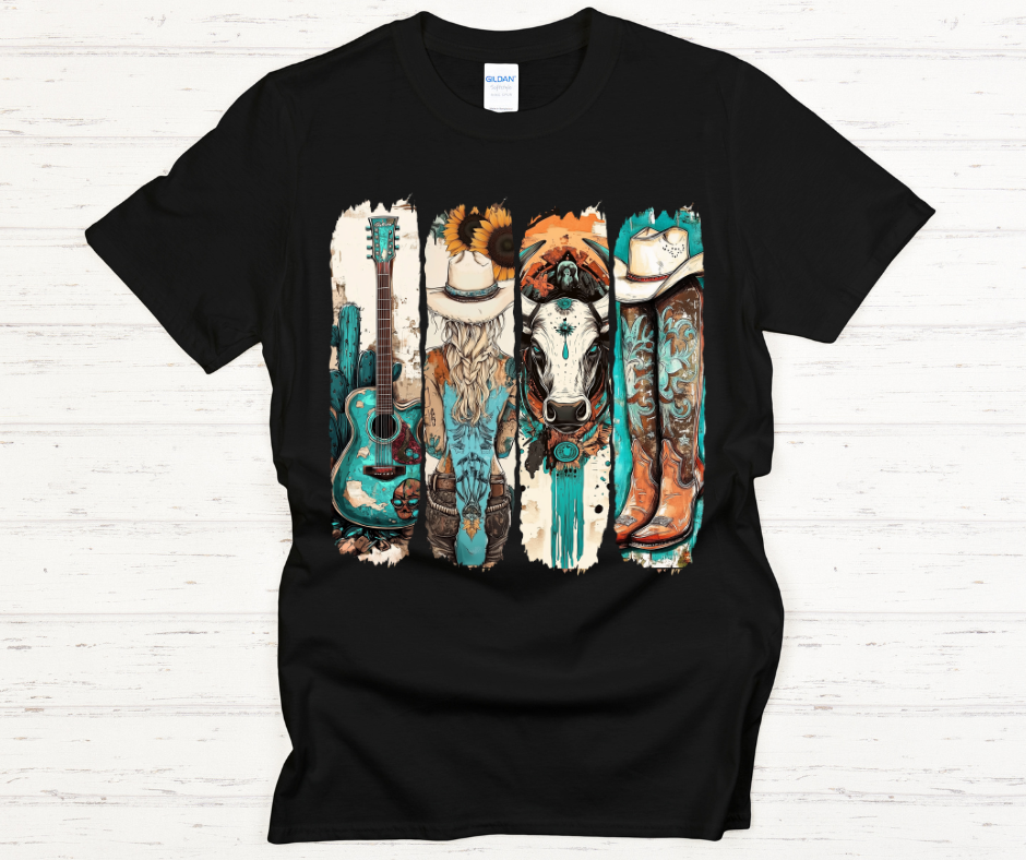 A Tad Bit Country-DTF Transfer Print Ready To Press