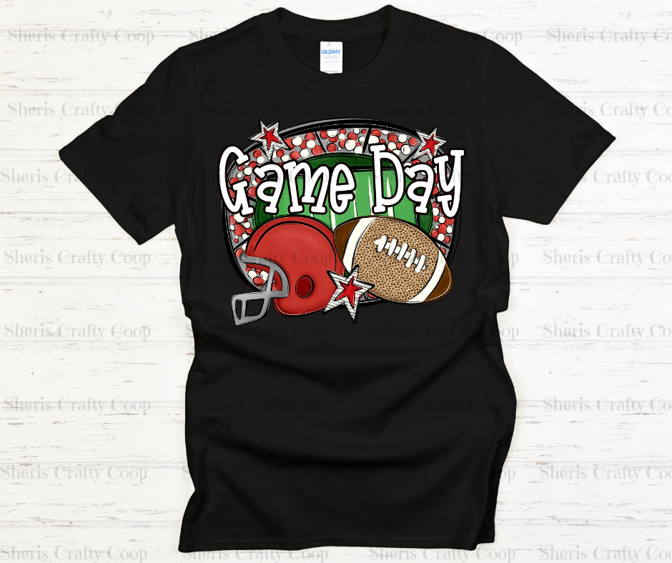 Game Day- Football- DTF Transfer Print- Ready To Press
