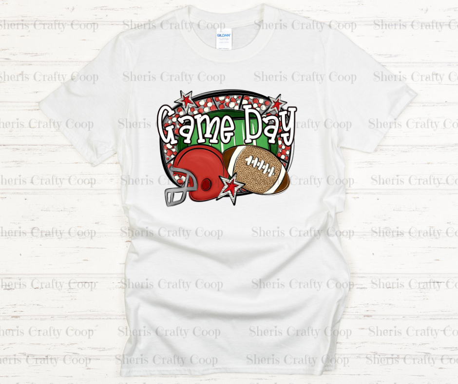 Game Day- Football- DTF Transfer Print- Ready To Press