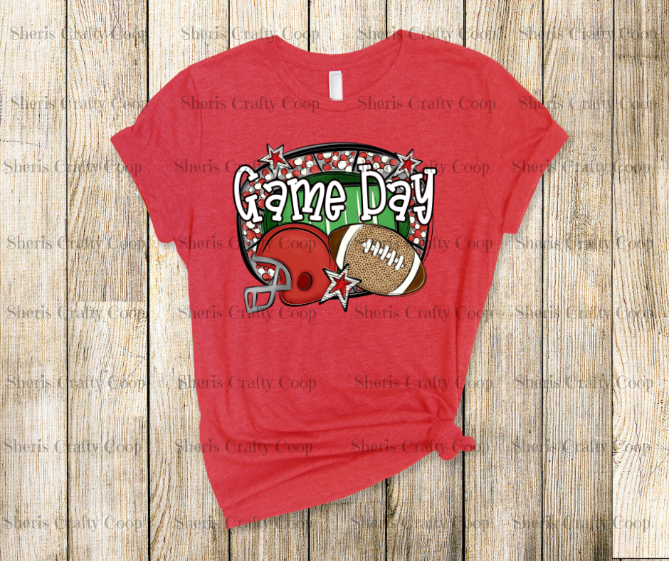 Game Day- Football- DTF Transfer Print- Ready To Press