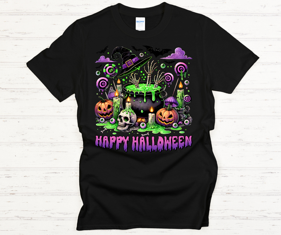 Happy Halloween- DTF Transfer Print Ready To Press