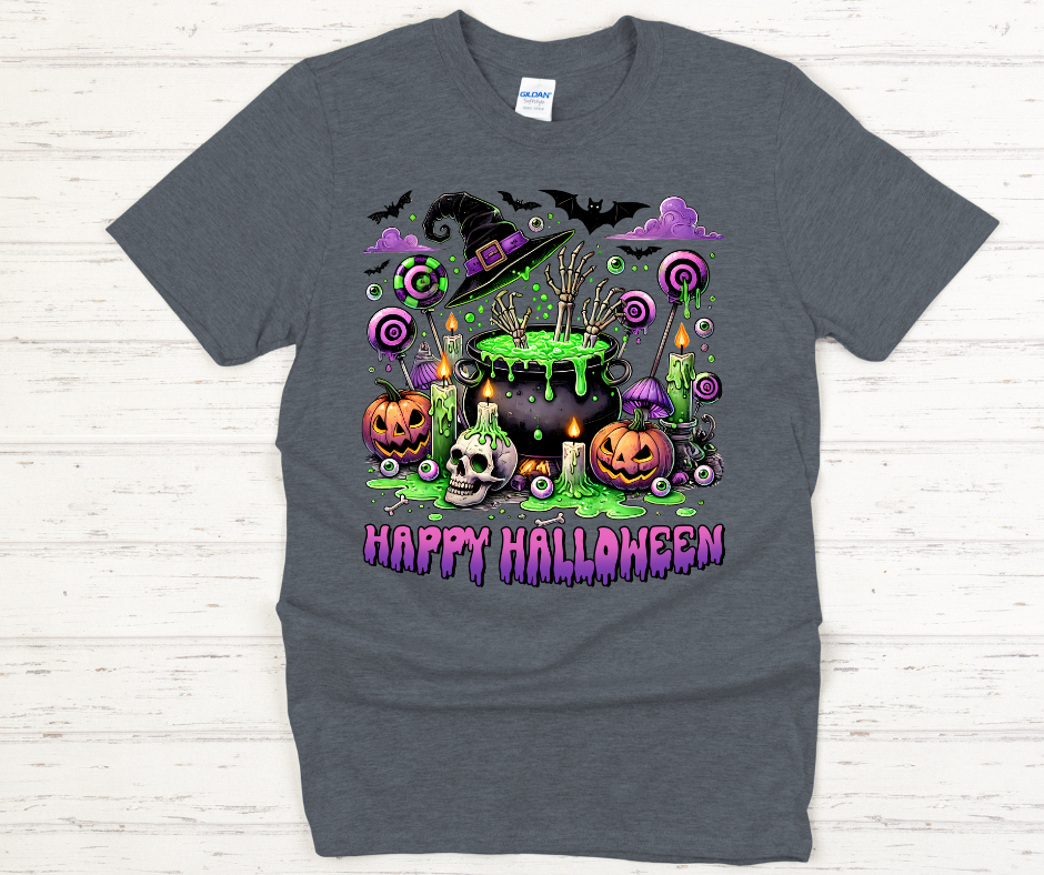 Happy Halloween- DTF Transfer Print Ready To Press