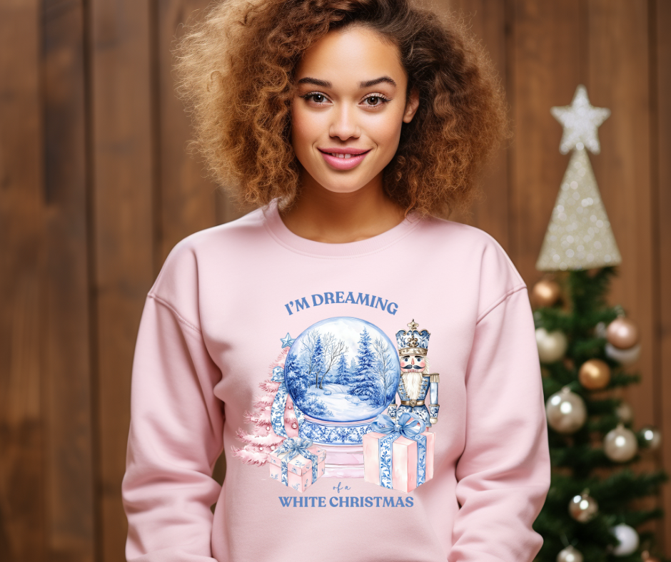 I'm Dreaming Of A White Chrimstas- DTF Transfer Print Ready To Press