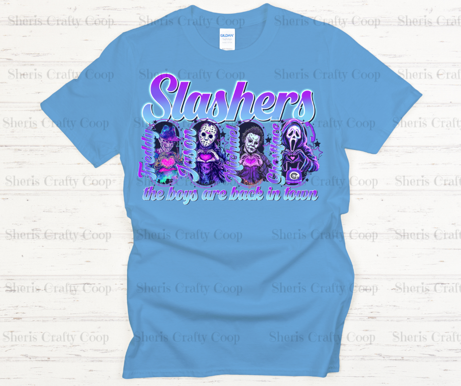 Slashers The Boys Are Back- DTF Transfer Print Ready To Press