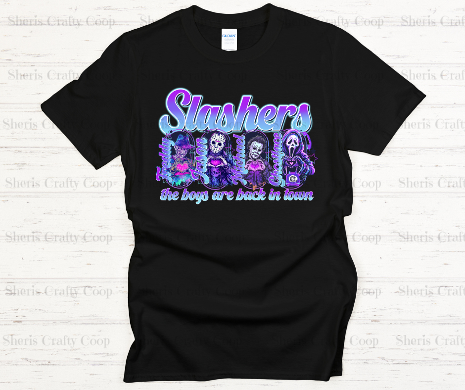 Slashers The Boys Are Back- DTF Transfer Print Ready To Press