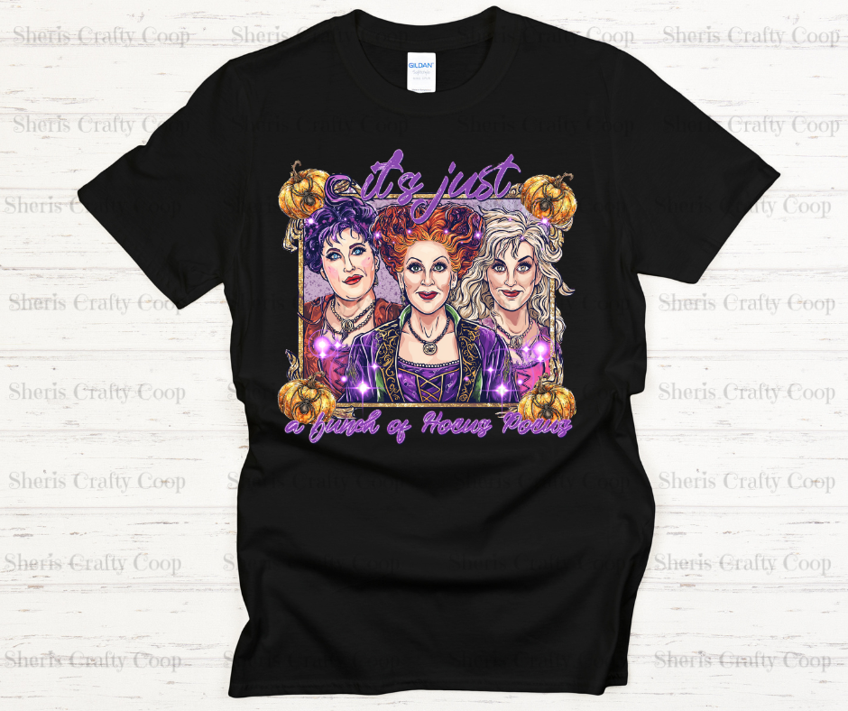 Bunch Of Hocus Pocus(Purple) - DTF Transfer Print- Ready To Press