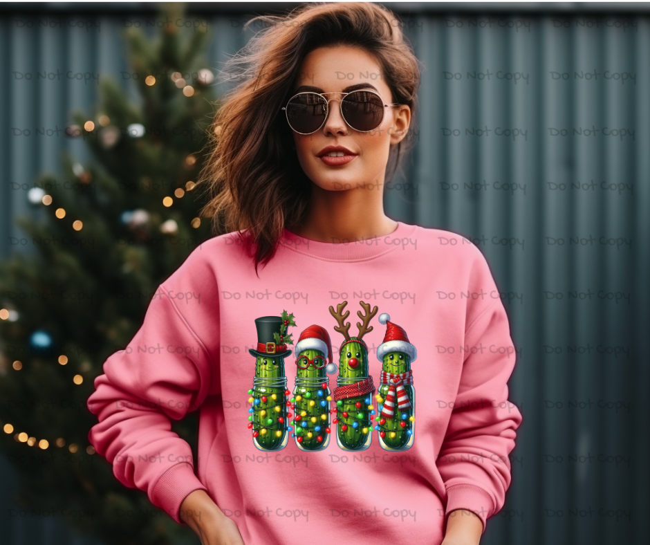 Christmas Is A Big Dill- DTF Transfer Print- Ready To Press