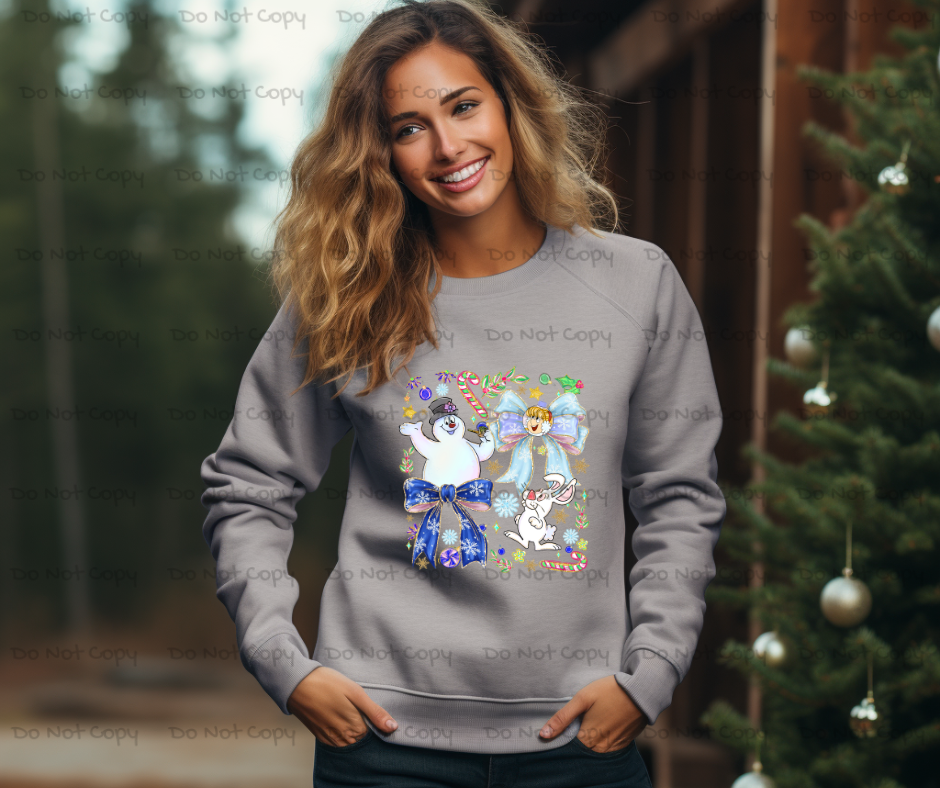 Frosty's Winter Wonderland- DTF Transfer Print- Ready To Press