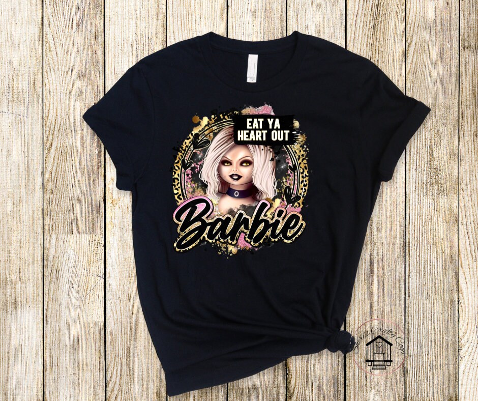 Eat Your Heart Out Barbie DTF Transfer Print(Only) Ready To Press