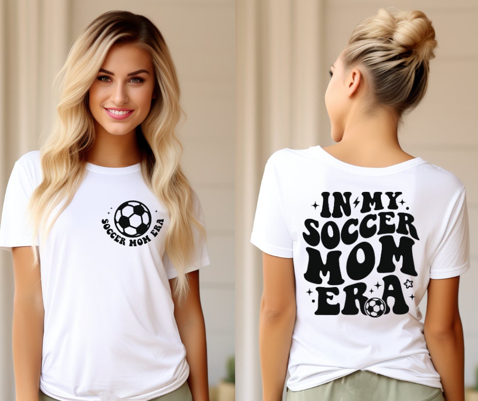In My Soccer Mom Era DTF Transfer Print Ready To Press
