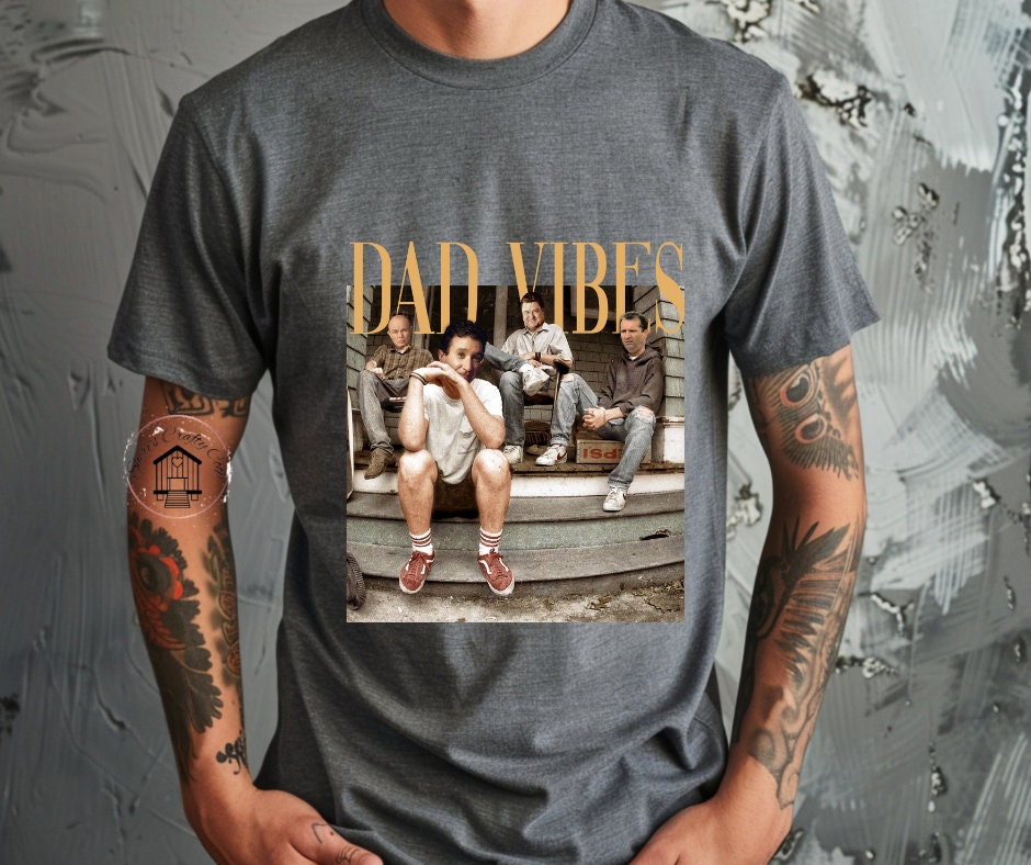 Dad Vibes Vintage DTF Transfer Print Ready To Press