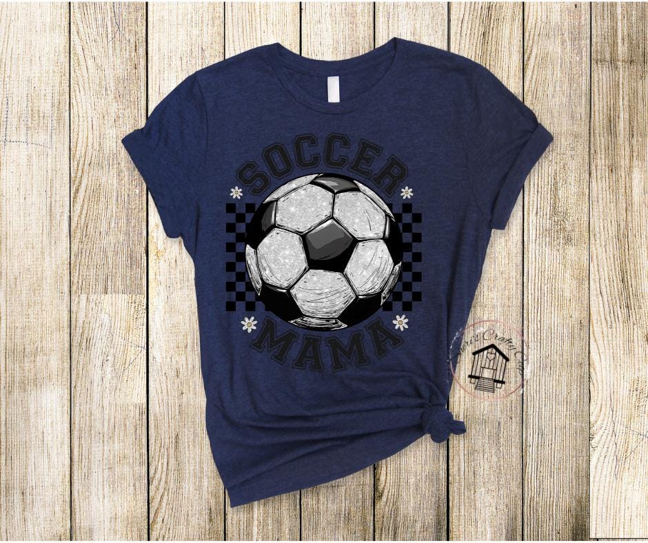 Soccer Ball Soccer Mama- DTF Transfer Prints- Ready To Press