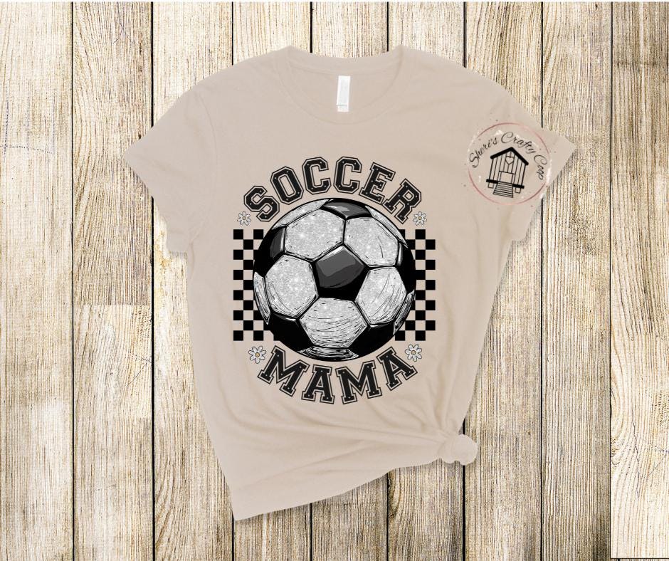 Soccer Ball Soccer Mama- DTF Transfer Prints- Ready To Press