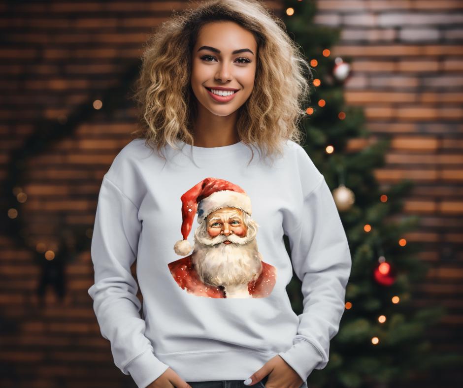 Classic Saint Nicholas- Santa Christmas- DTF Transfer Prints- Ready To Press