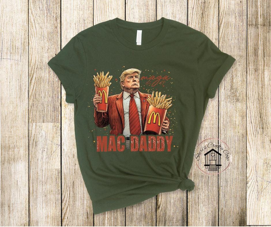 MAGA Mac Daddy Trump- Trump DTF Transfer Prints- Ready To Press