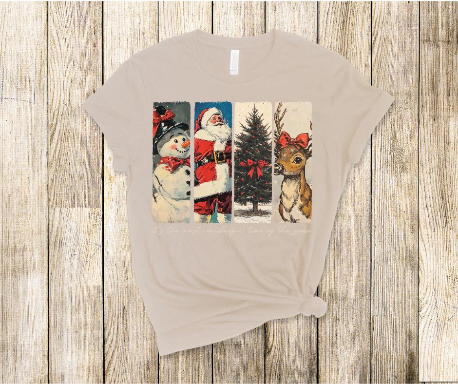 Its The Most Wonderful Time Of The Year- Cute Christmas DTF Transfer Prints- Ready To Press