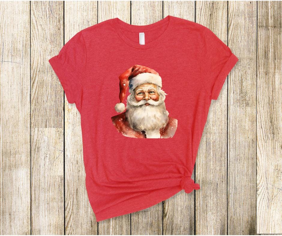 Classic Saint Nicholas- Santa Christmas- DTF Transfer Prints- Ready To Press