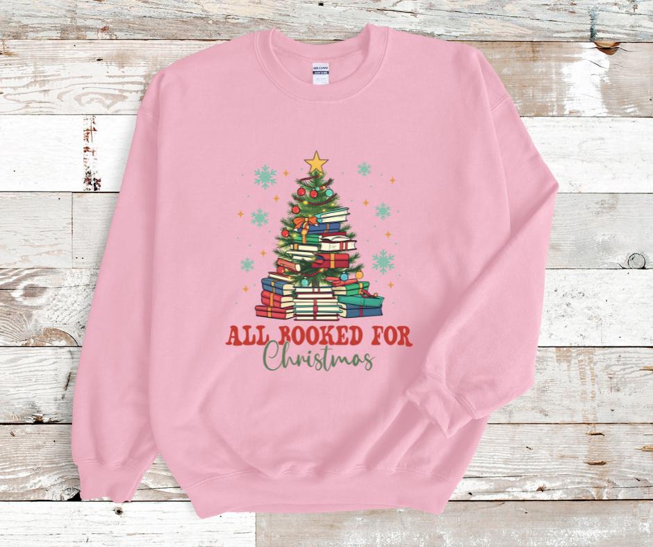 All Booked For Christmas- Christmas DTF Transfer Prints- Ready To Press