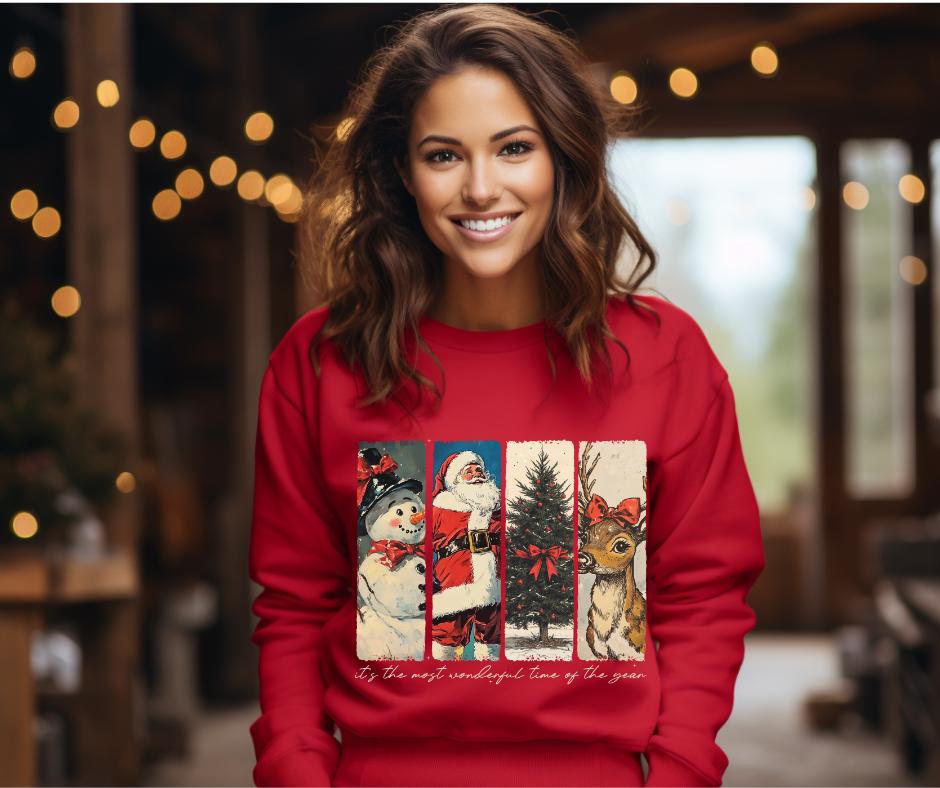 Its The Most Wonderful Time Of The Year- Cute Christmas DTF Transfer Prints- Ready To Press