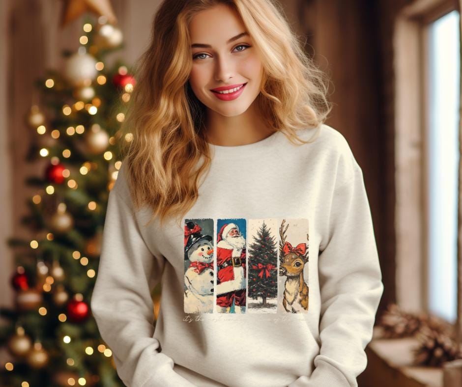 Its The Most Wonderful Time Of The Year- Cute Christmas DTF Transfer Prints- Ready To Press