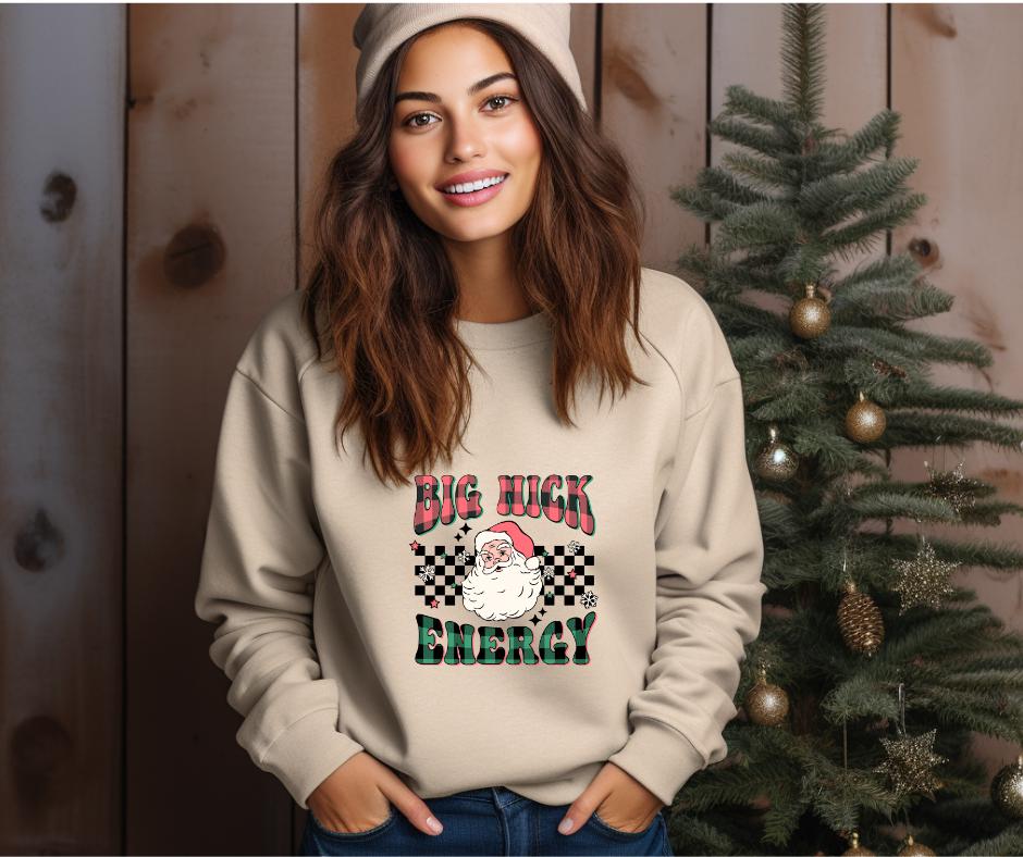 Big Nick Energy- Santa DTF Transfer Print- Ready To Press