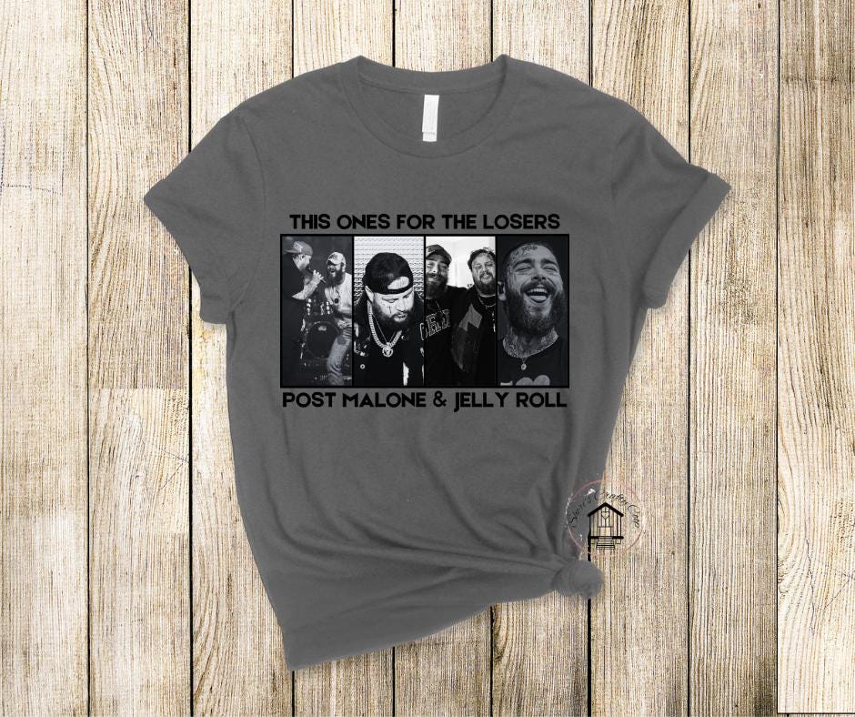 This Ones For The Losers- Post & Jelly- DTF Transfer Print- Ready To Press