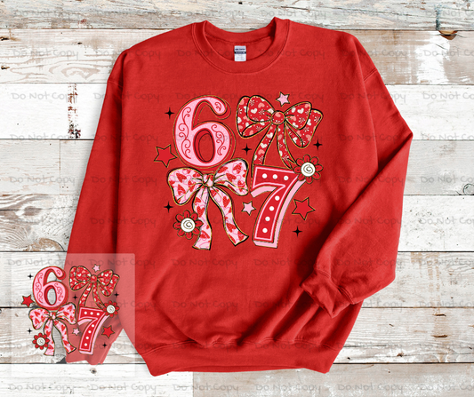 Trending 67 Valentines Day DTF Transfer Prints-  Ready To Press