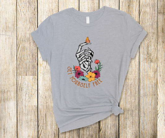 Set Yourself Free Self Love Soft Comfy Tee