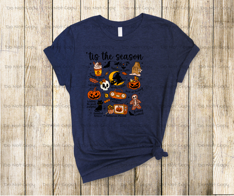 Tis The Spooky Season- DTF Transer Print- Ready To Press
