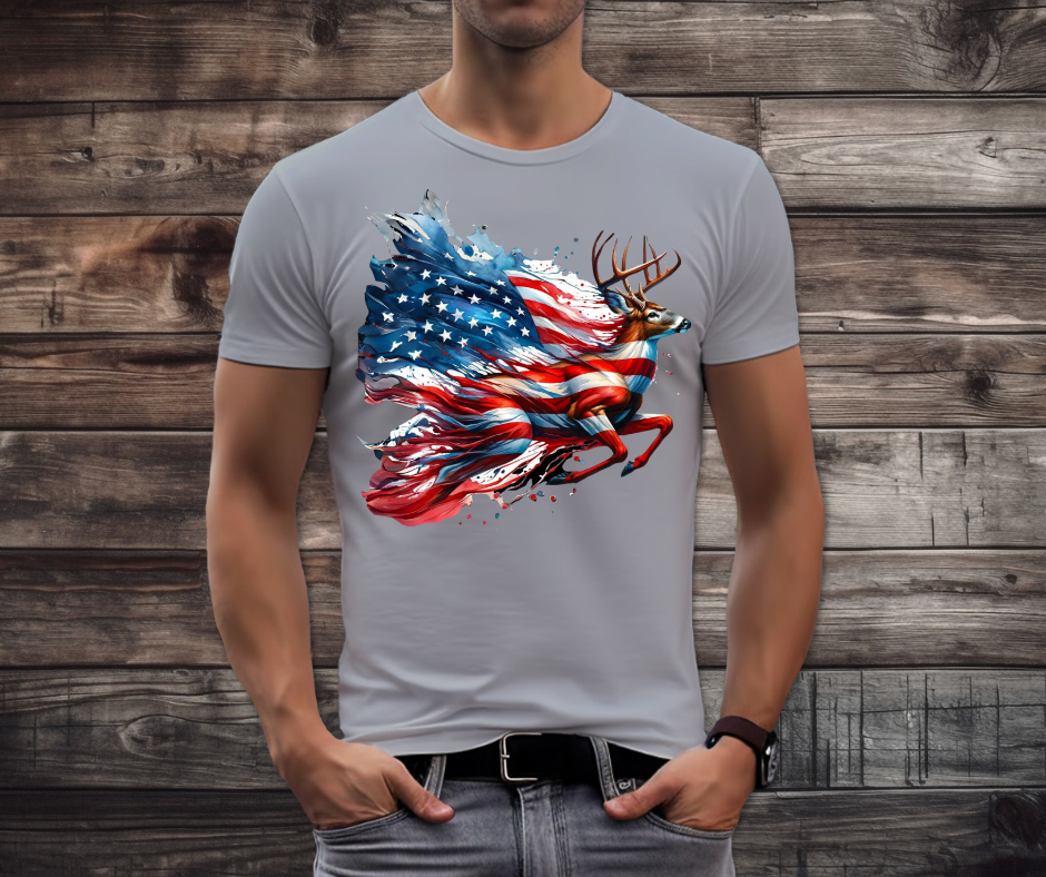 American Deer Soft Comfy Tee