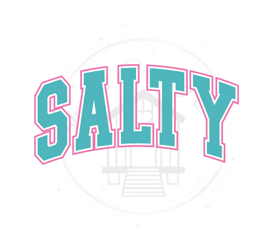 Salty Summer DTF Transfer Print(Only) Ready To Press