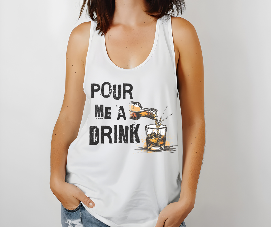 Pour Me A Drink Blake & Post - Unisex Soft Comfy Tee (Copy)