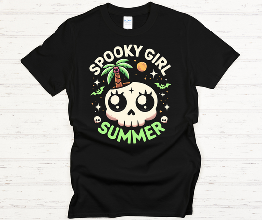 Spooky Girl Summer Soft Comfy tee