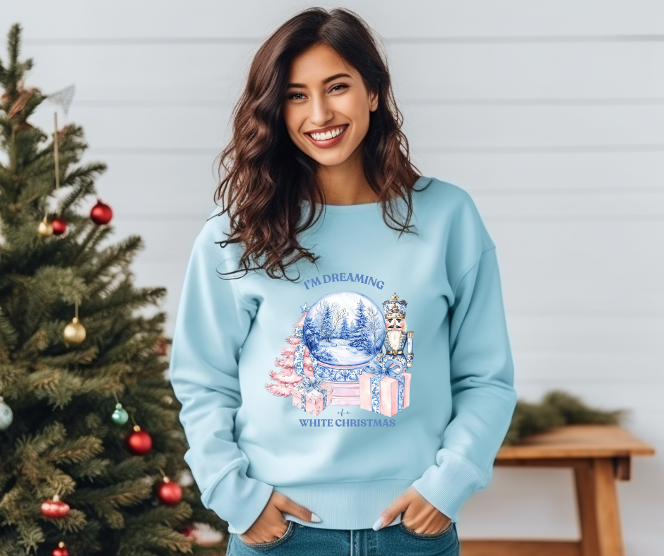 I'm Dreaming Of A White Chrimstas- DTF Transfer Print Ready To Press