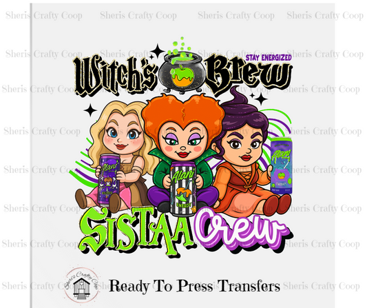 Witches Brew - DTF Transfer Print- Ready To Press