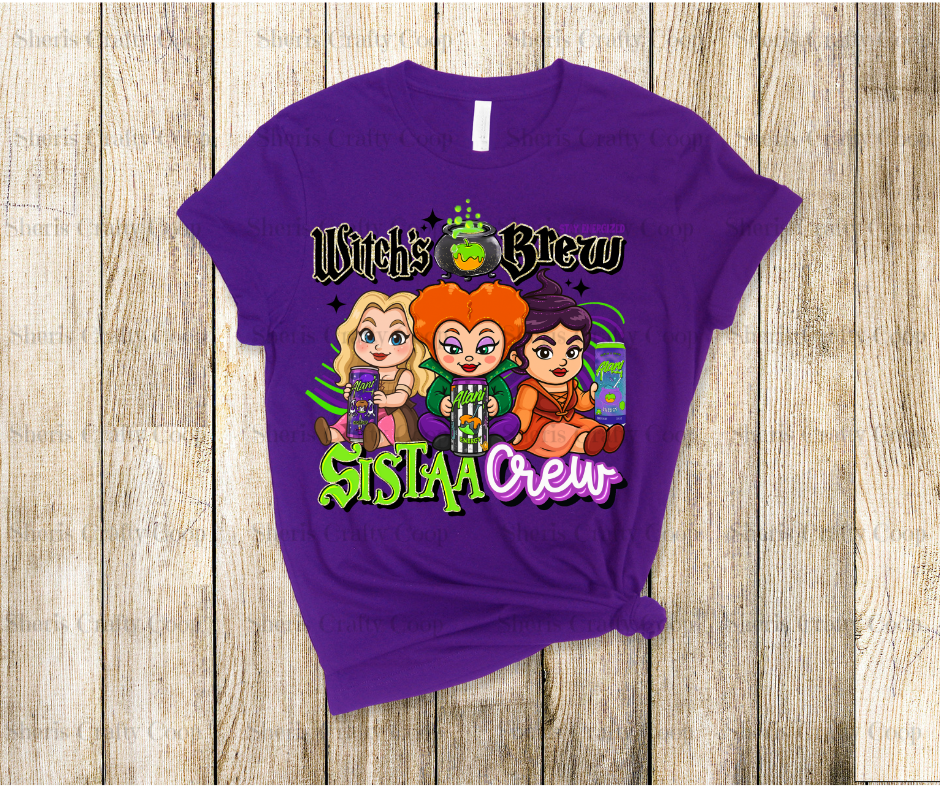 Witches Brew - DTF Transfer Print- Ready To Press