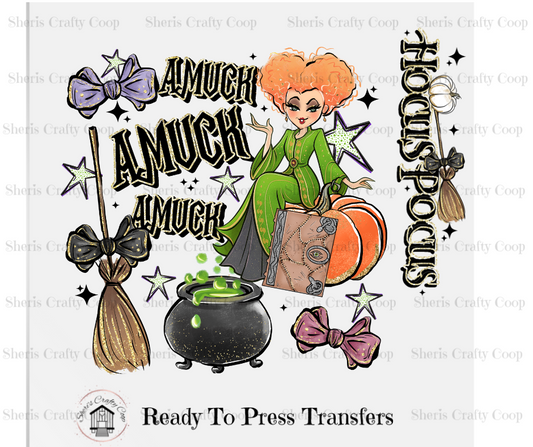 Amuck Amuck Amuck  - DTF Transfer Print- Ready To Press