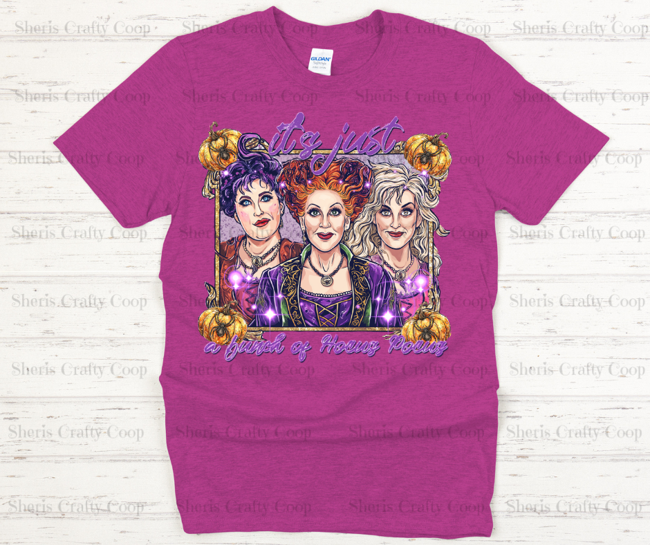 Bunch Of Hocus Pocus(Purple)  - DTF Transfer Print- Ready To Press