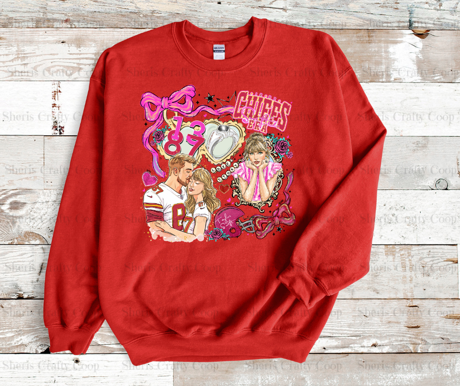 Their Love Story- DTF Transer Print- Ready To Press