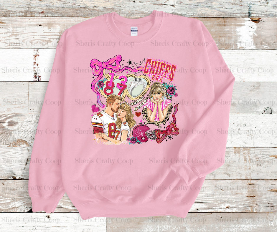 Their Love Story- DTF Transer Print- Ready To Press