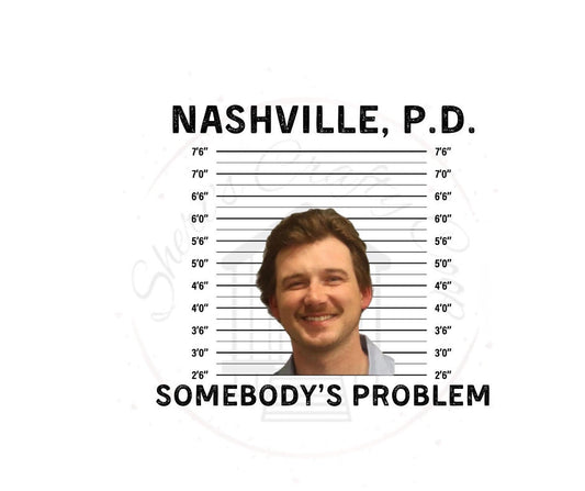 Last Night We Let The liquor Talk- Morgans Mugshot- DTF Transfer Print- Ready To Press