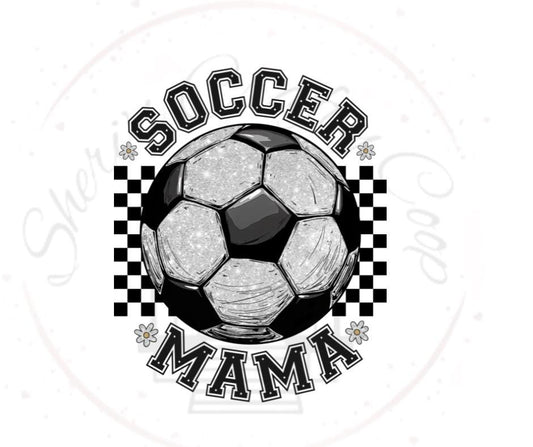 Soccer Ball Soccer Mama- DTF Transfer Prints- Ready To Press
