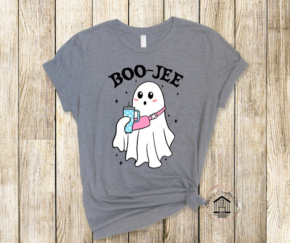 Boo-Jee Ghost DTF Transfer Print(Only) Ready To Press